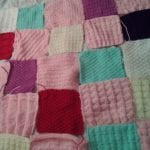 Hand Knitted Blanket Squares